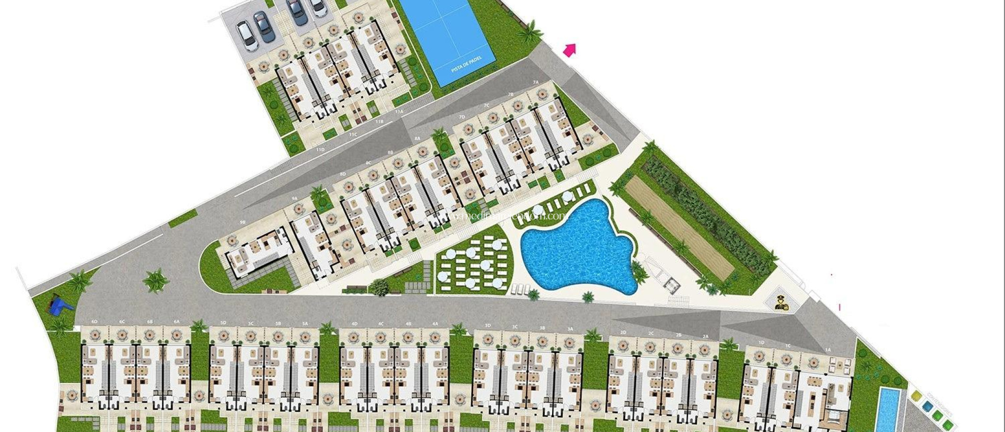 Nieuw gebouw - Geschakelde Woning - El Rafol D'almunia - Urbanizacion La Almunia