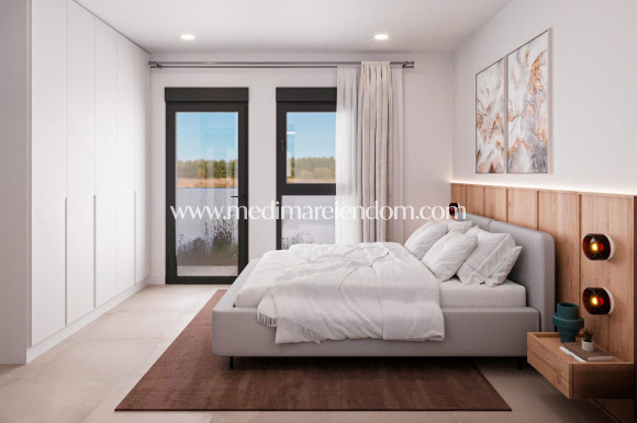 Nieuw gebouw - Geschakelde Woning - Fuente Álamo - La Pinilla