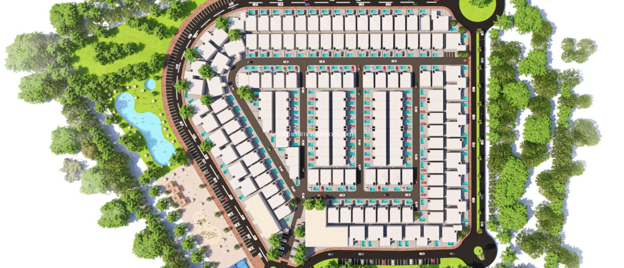 Nieuw gebouw - Geschakelde Woning - Fuente Álamo - La Pinilla