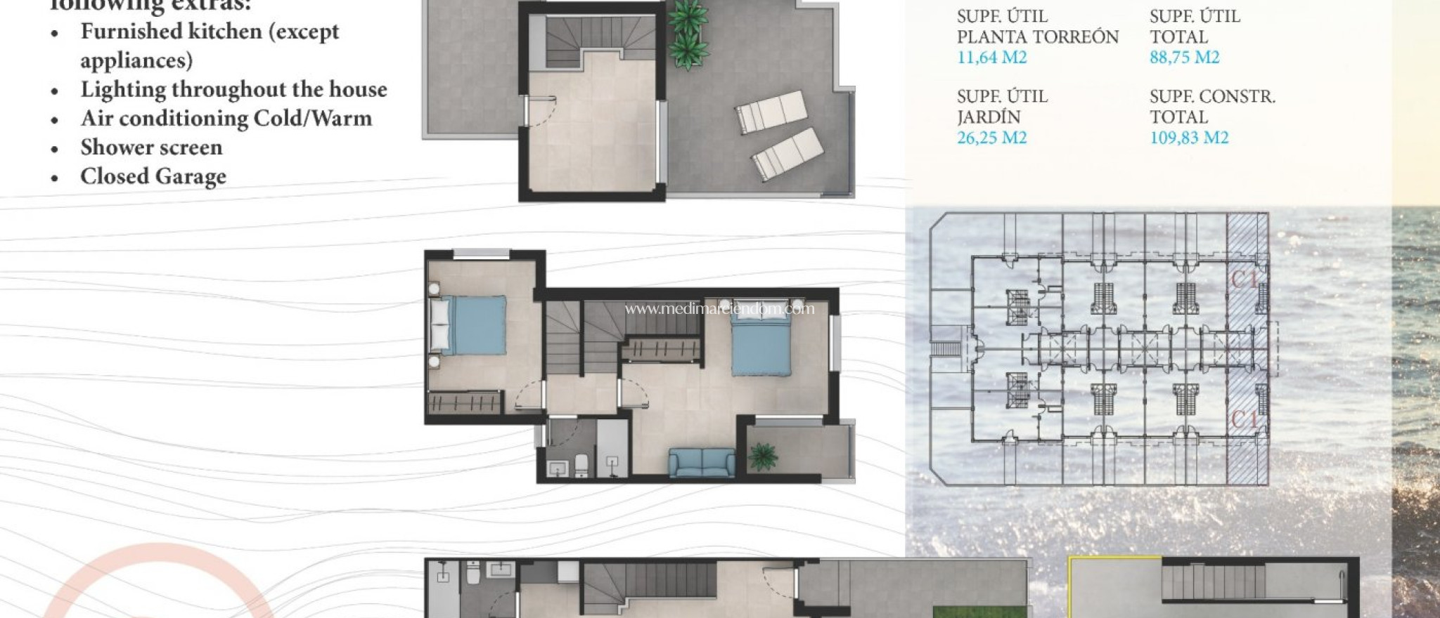 Nieuw gebouw - Geschakelde Woning - La Manga del Mar Menor - La Manga Del Mar Menor