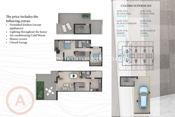 Nieuw gebouw - Geschakelde Woning - La Manga del Mar Menor - La Manga Del Mar Menor