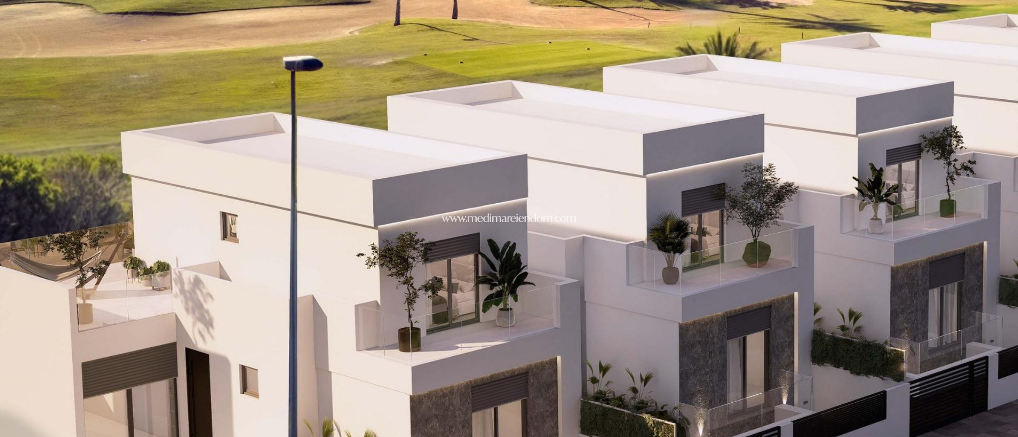 Nieuw gebouw - Geschakelde Woning - Los Alcazares - Serena Golf