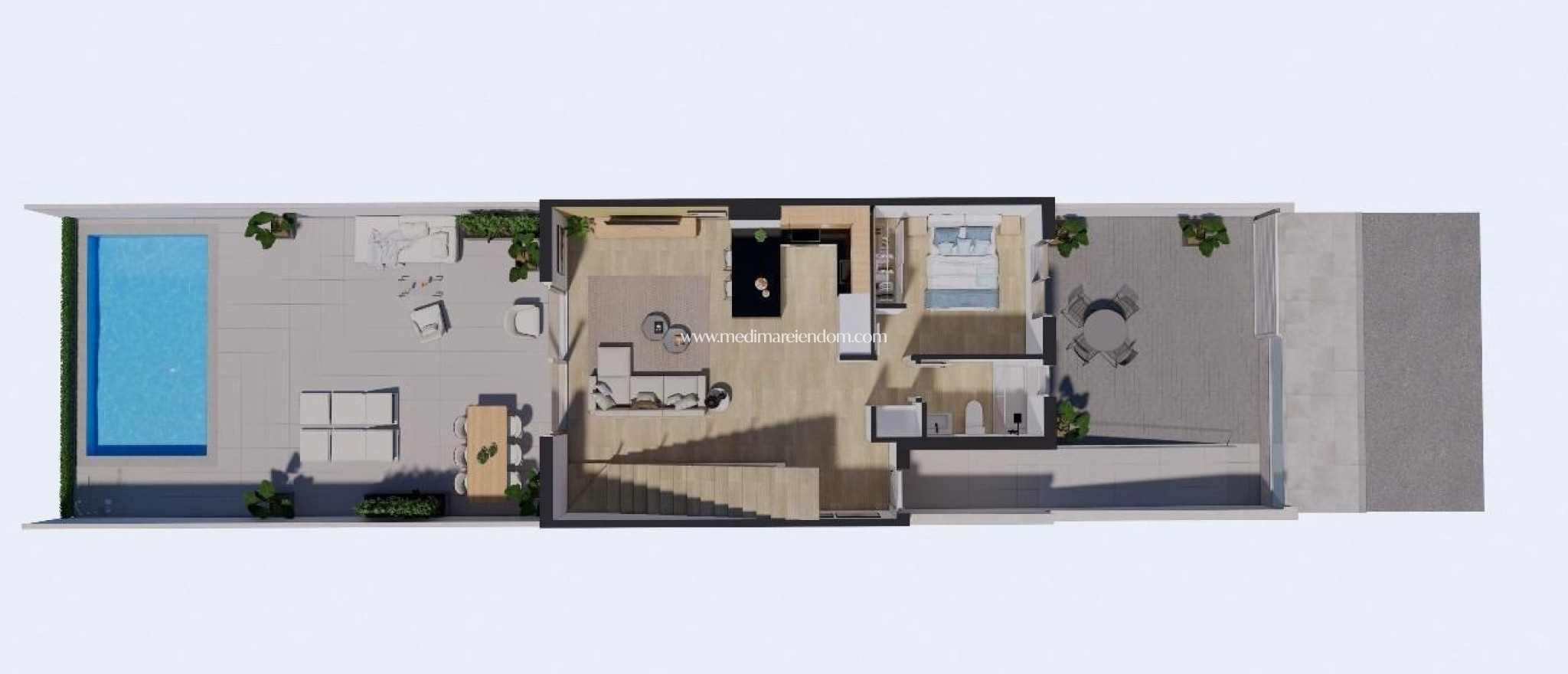 Nieuw gebouw - Geschakelde Woning - Los Alcazares - Serena Golf