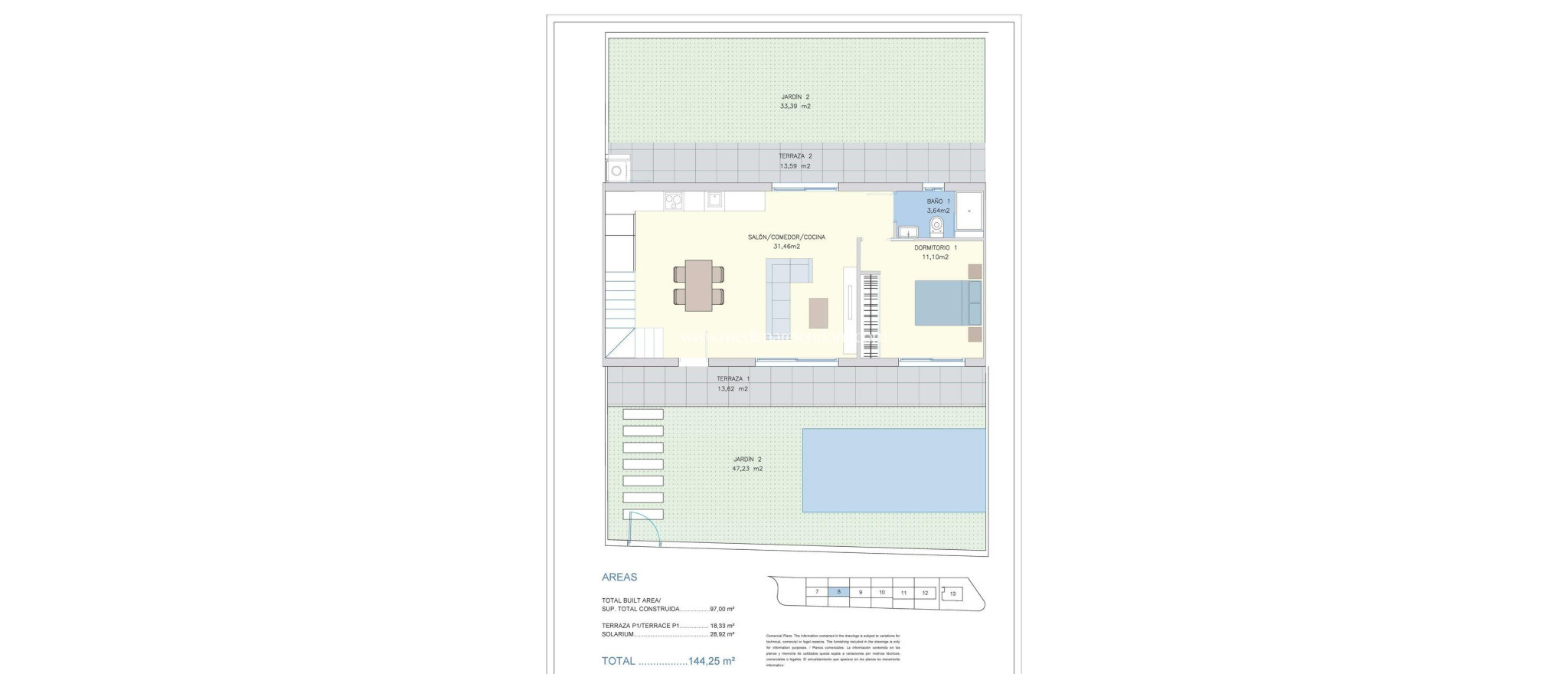 Nieuw gebouw - Geschakelde Woning - Orihuela Costa - Las Filipinas