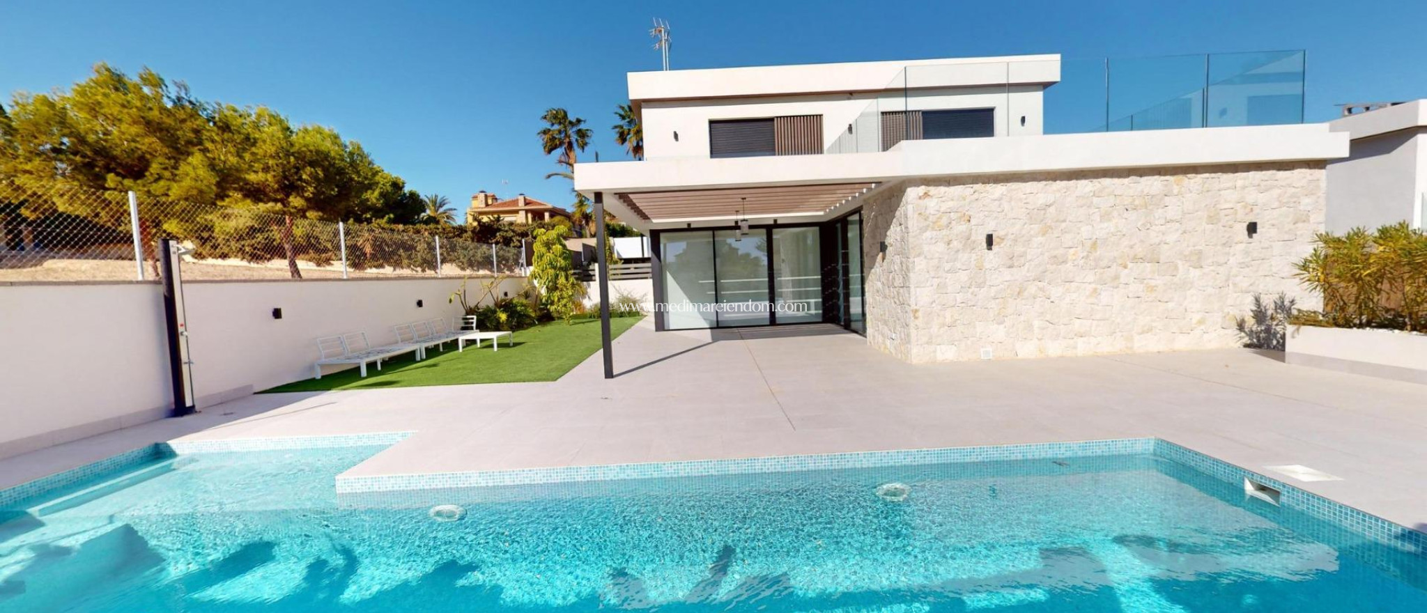 Nieuw gebouw - Geschakelde Woning - Orihuela Costa - Montezenia