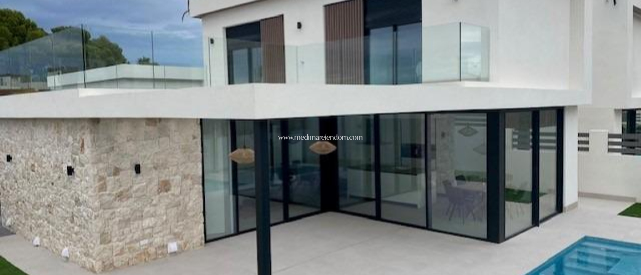 Nieuw gebouw - Geschakelde Woning - Orihuela Costa - Montezenia