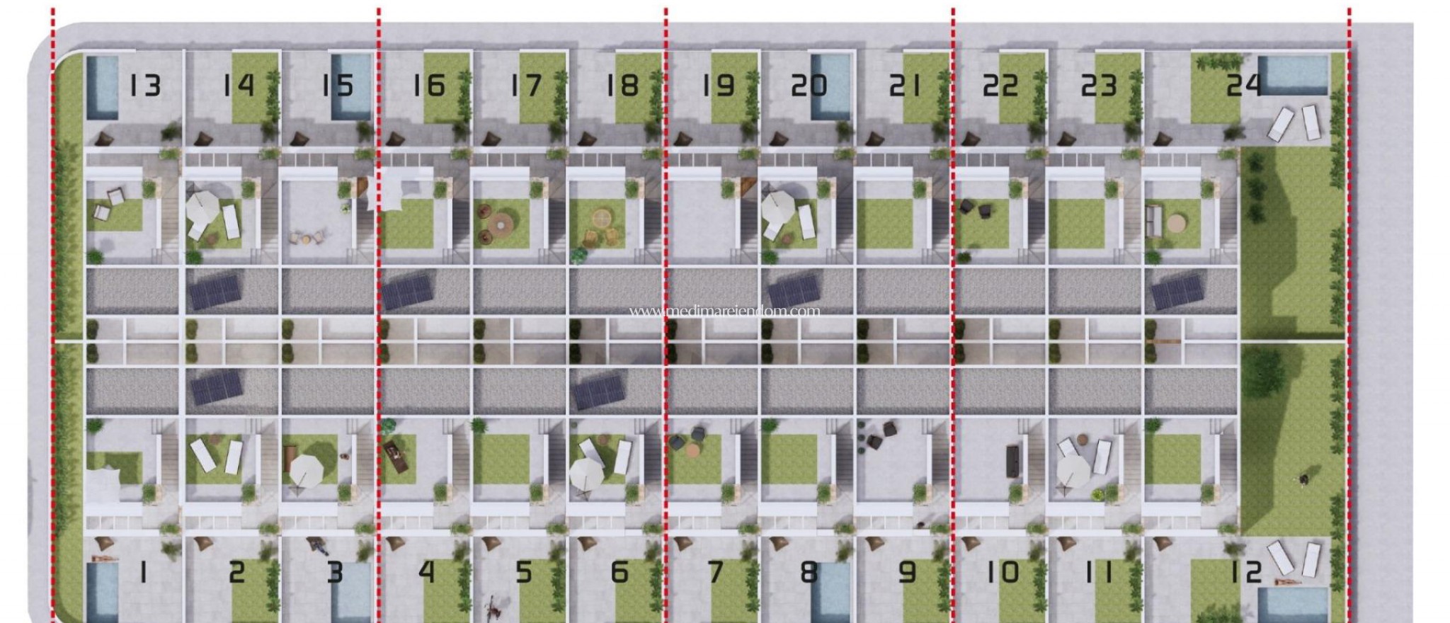 Nieuw gebouw - Geschakelde Woning - Orihuela Costa - Pau 26