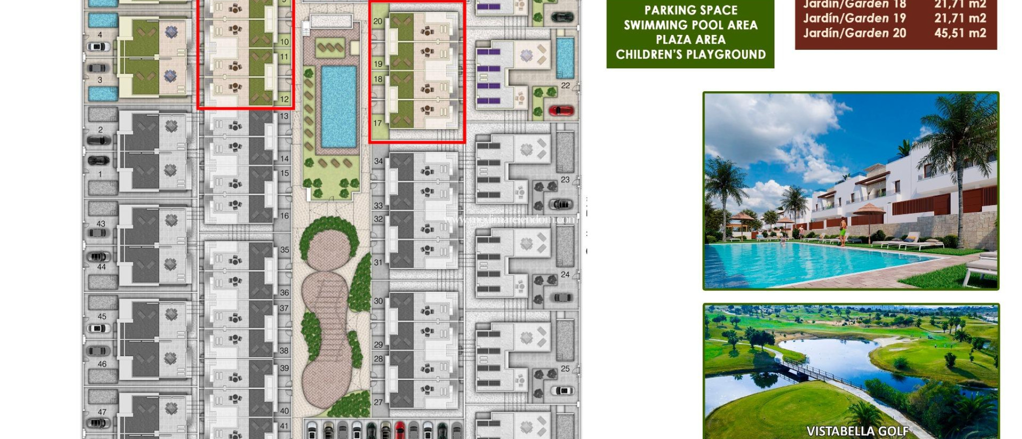Nieuw gebouw - Geschakelde Woning - Orihuela - Vistabella