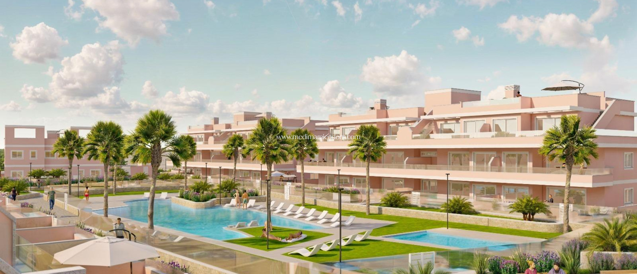 Nieuw gebouw - Geschakelde Woning - Pilar de la Horadada - Lo Monte