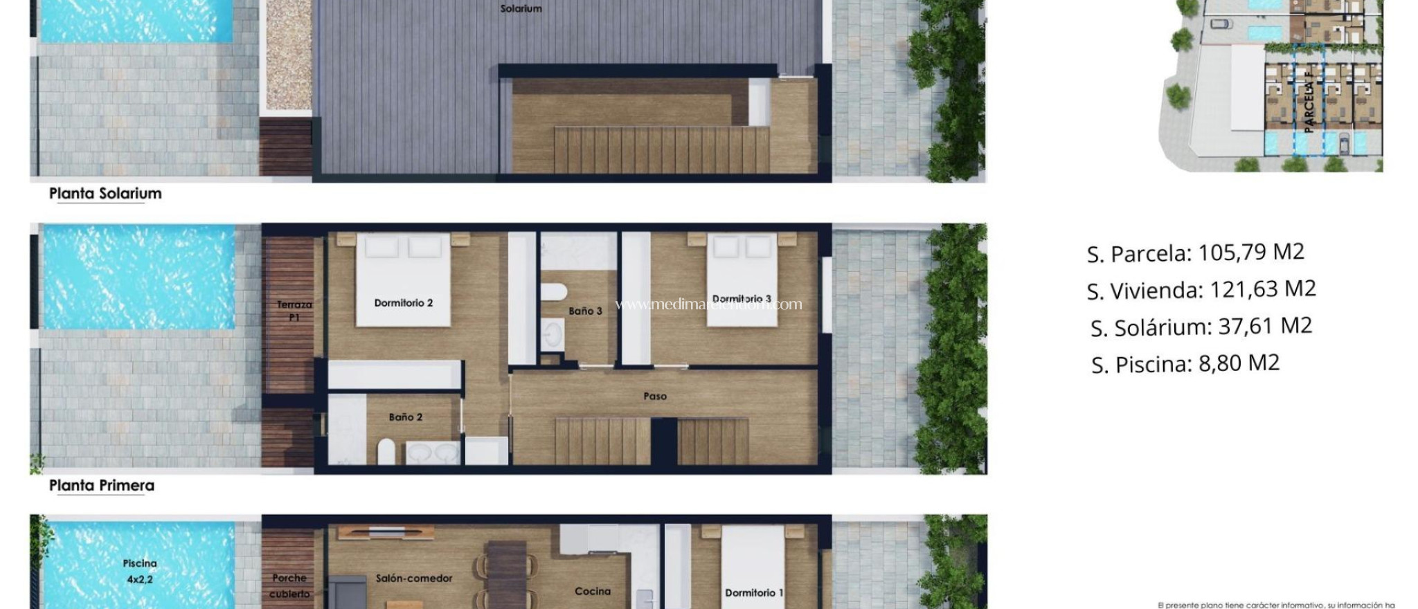 Nieuw gebouw - Geschakelde Woning - Pilar de la Horadada - Lo Monte