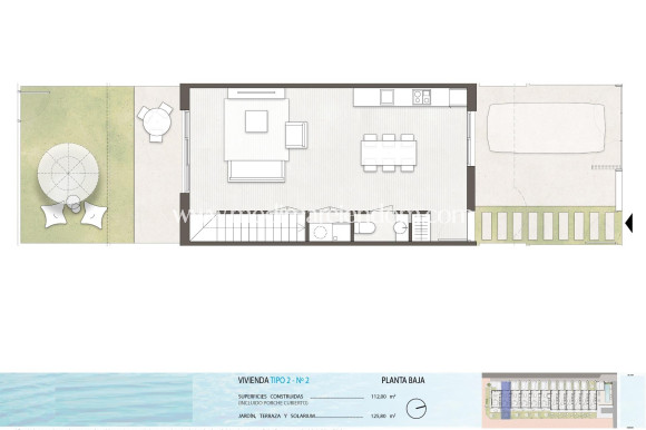 Nieuw gebouw - Geschakelde Woning - Pilar de la Horadada - pueblo