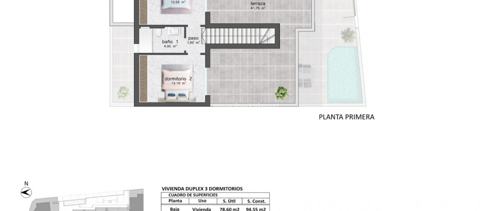 Nieuw gebouw - Geschakelde Woning - Pilar de la Horadada