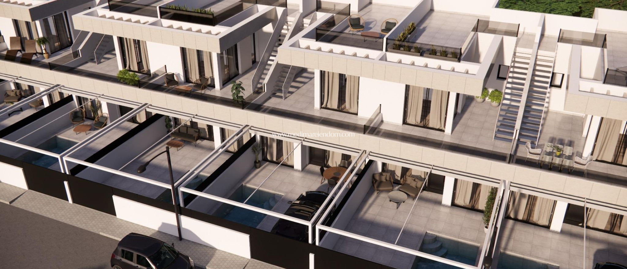 Nieuw gebouw - Geschakelde Woning - Rojales - Benimar