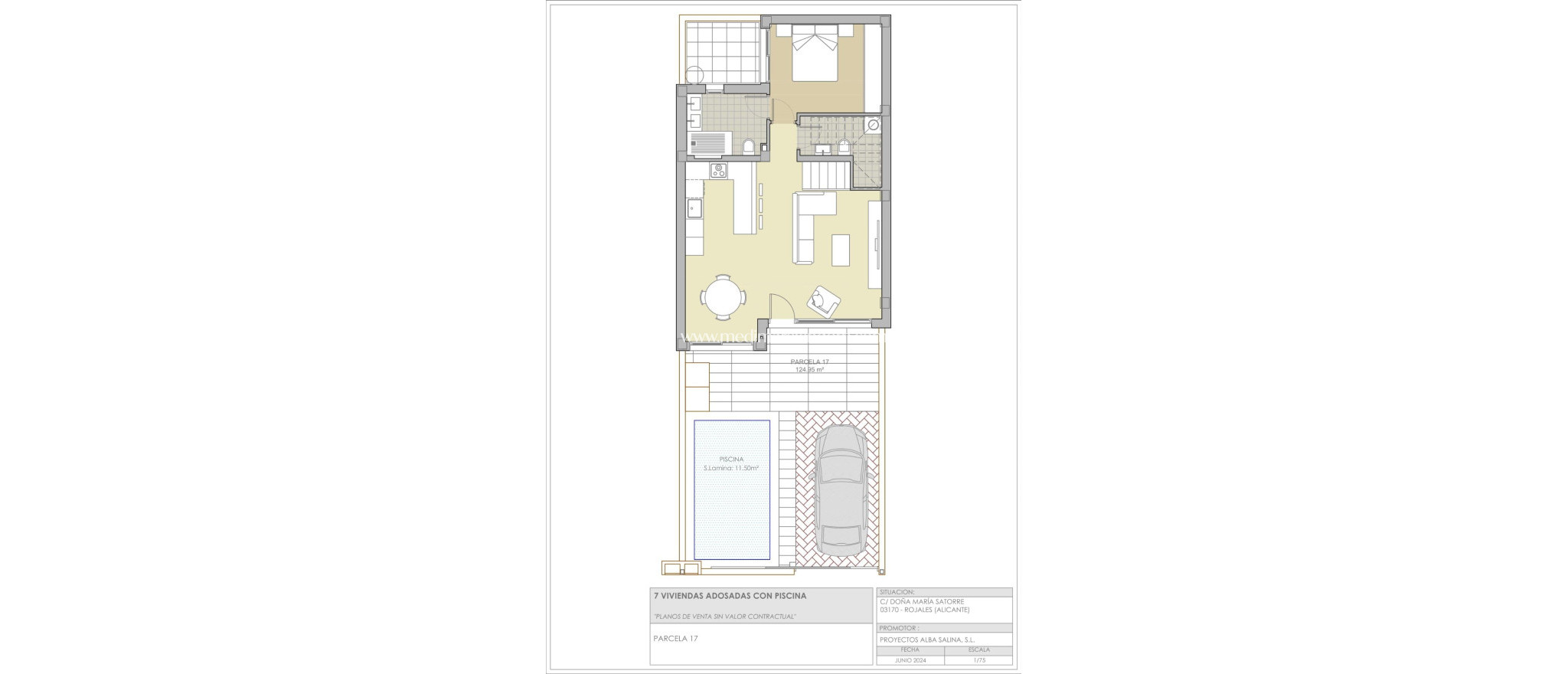 Nieuw gebouw - Geschakelde Woning - Rojales - Benimar