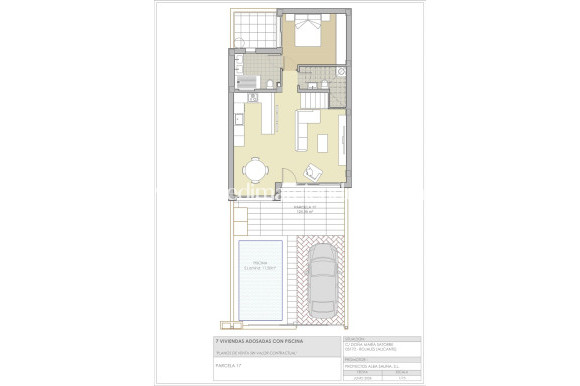 Nieuw gebouw - Geschakelde Woning - Rojales - Benimar