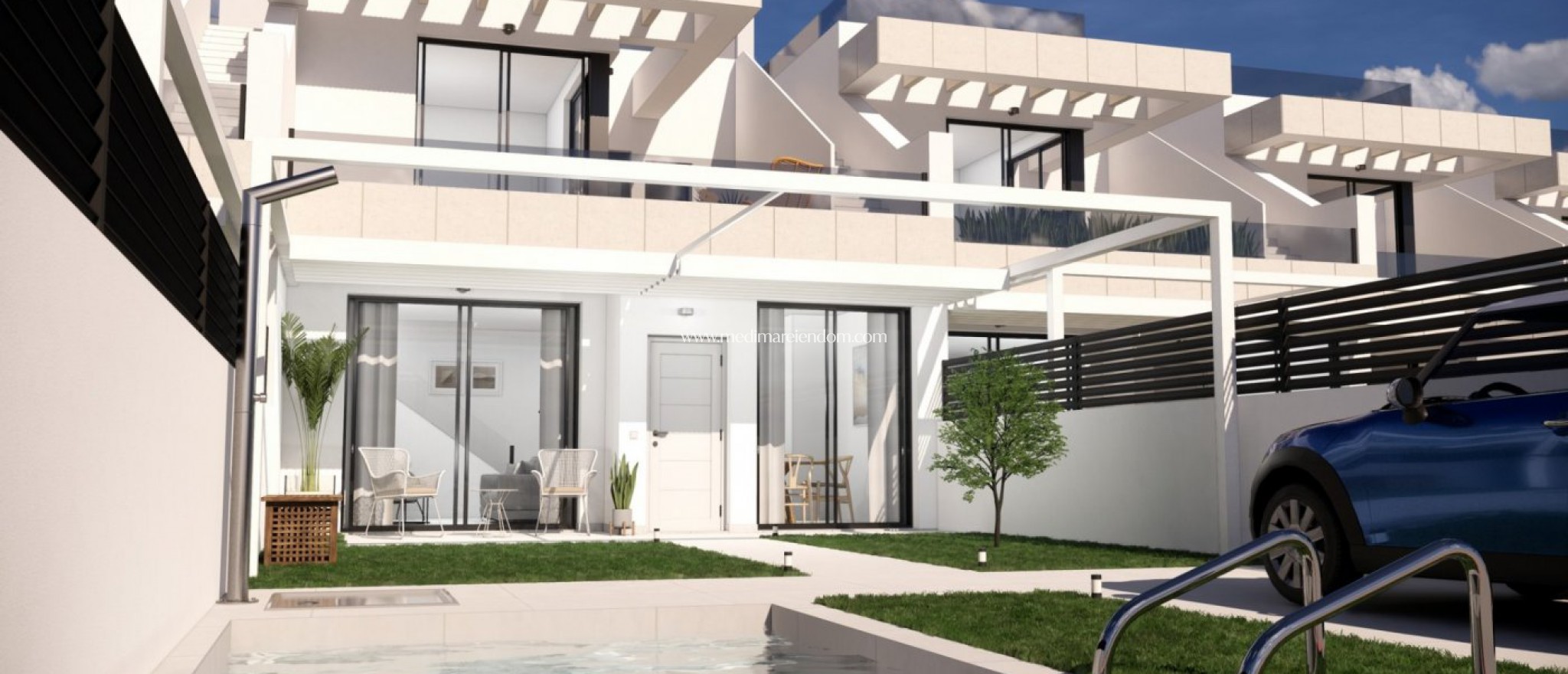 Nieuw gebouw - Geschakelde Woning - Rojales - Pueblo