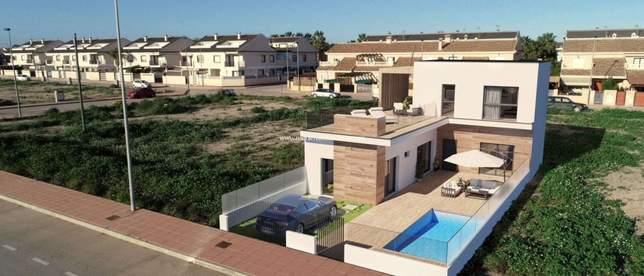 Nieuw gebouw - Geschakelde Woning - San Javier - Parque del doce