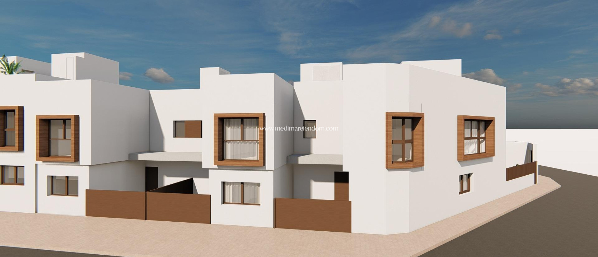Nieuw gebouw - Geschakelde Woning - San Javier - pueblo