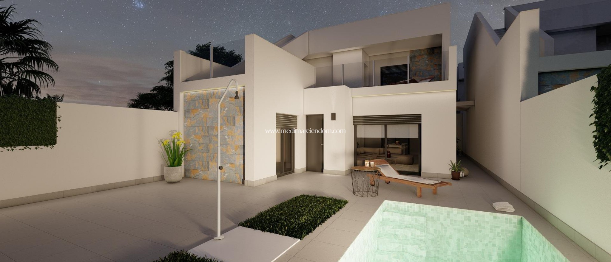 Nieuw gebouw - Geschakelde Woning - San Javier - Roda Golf