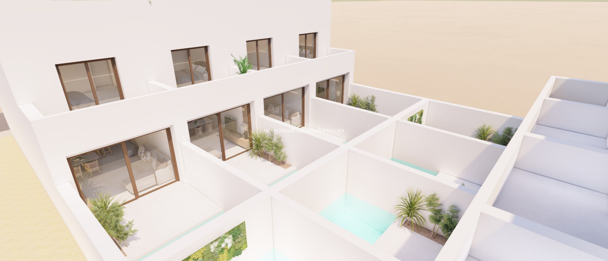 Nieuw gebouw - Geschakelde Woning - San Javier