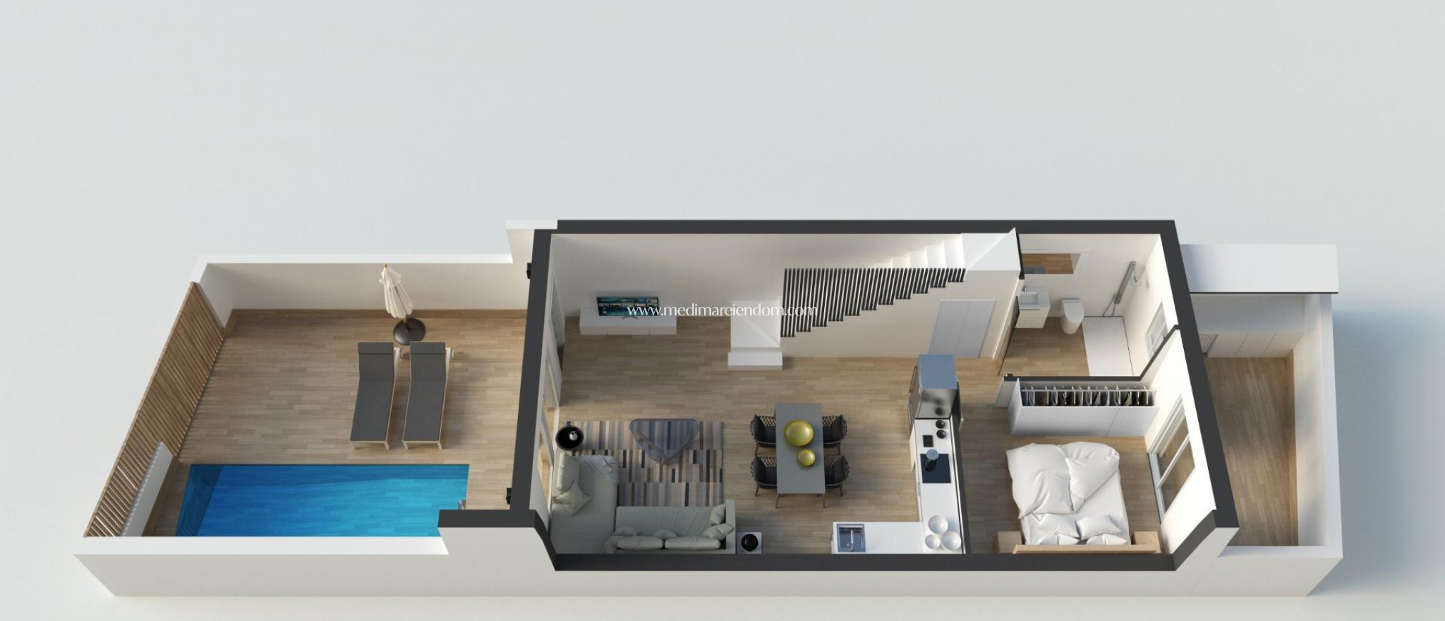 Nieuw gebouw - Geschakelde Woning - San Pedro del Pinatar - Lo Pagan