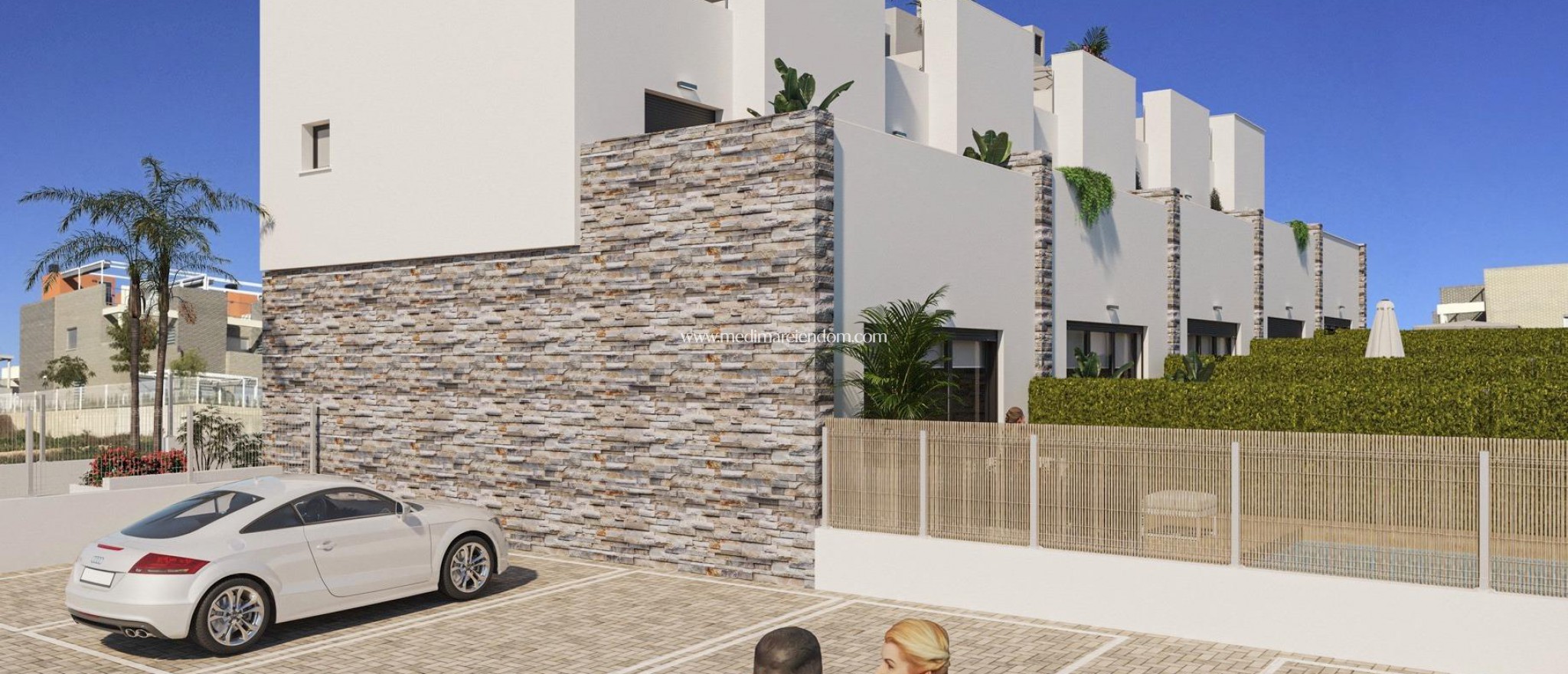 Nieuw gebouw - Geschakelde Woning - Torrevieja - Los Angeles