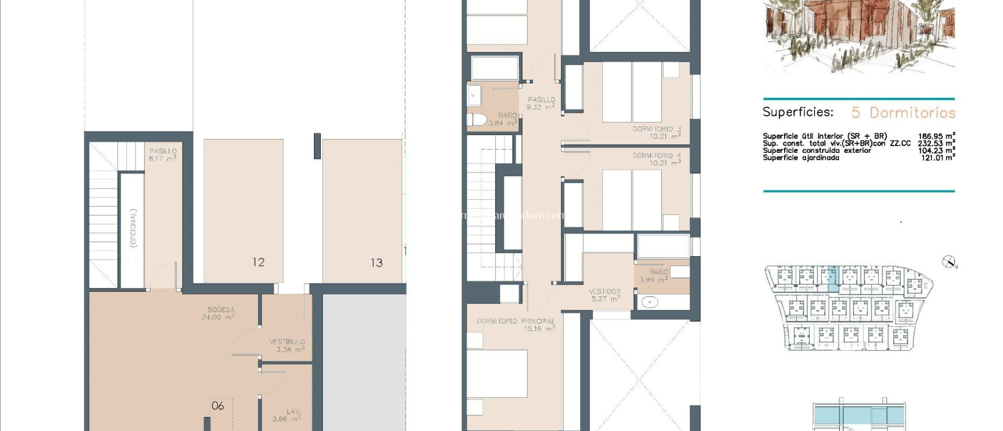 Nieuw gebouw - Halfvrijstaand - Godella - Campolivar