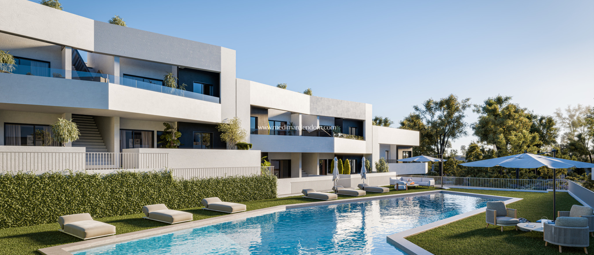 Nieuw gebouw - Lage bungalow - San Miguel de Salinas