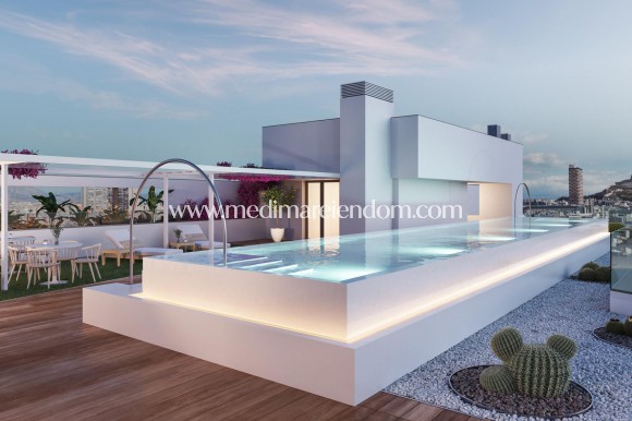 Nieuw gebouw - Penthouse - Alicante - Benalua