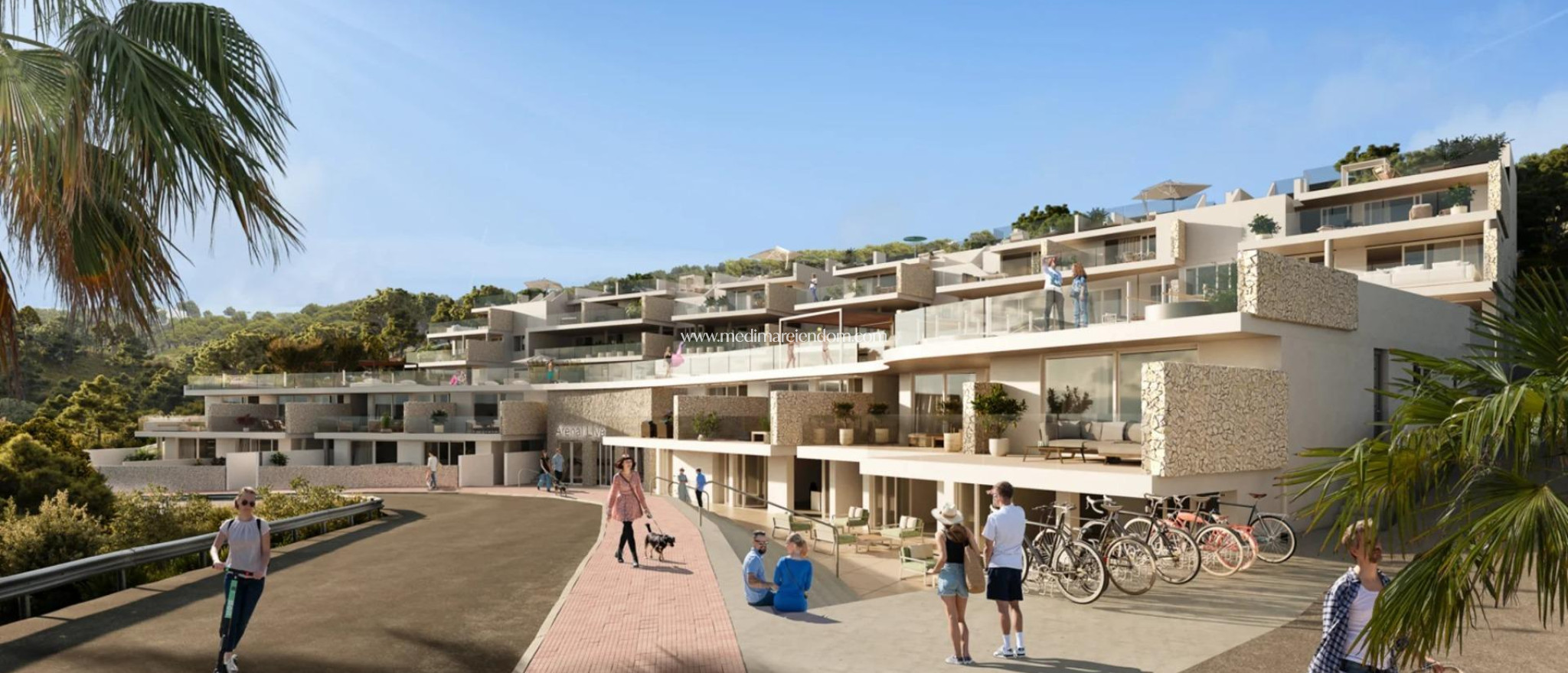 Nieuw gebouw - Penthouse - Arenal d´en Castell - pueblo