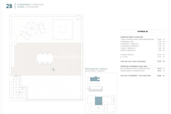 Nieuw gebouw - Penthouse - Benijofar - Pueblo