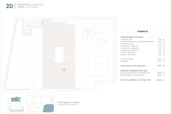 Nieuw gebouw - Penthouse - Benijofar - Pueblo