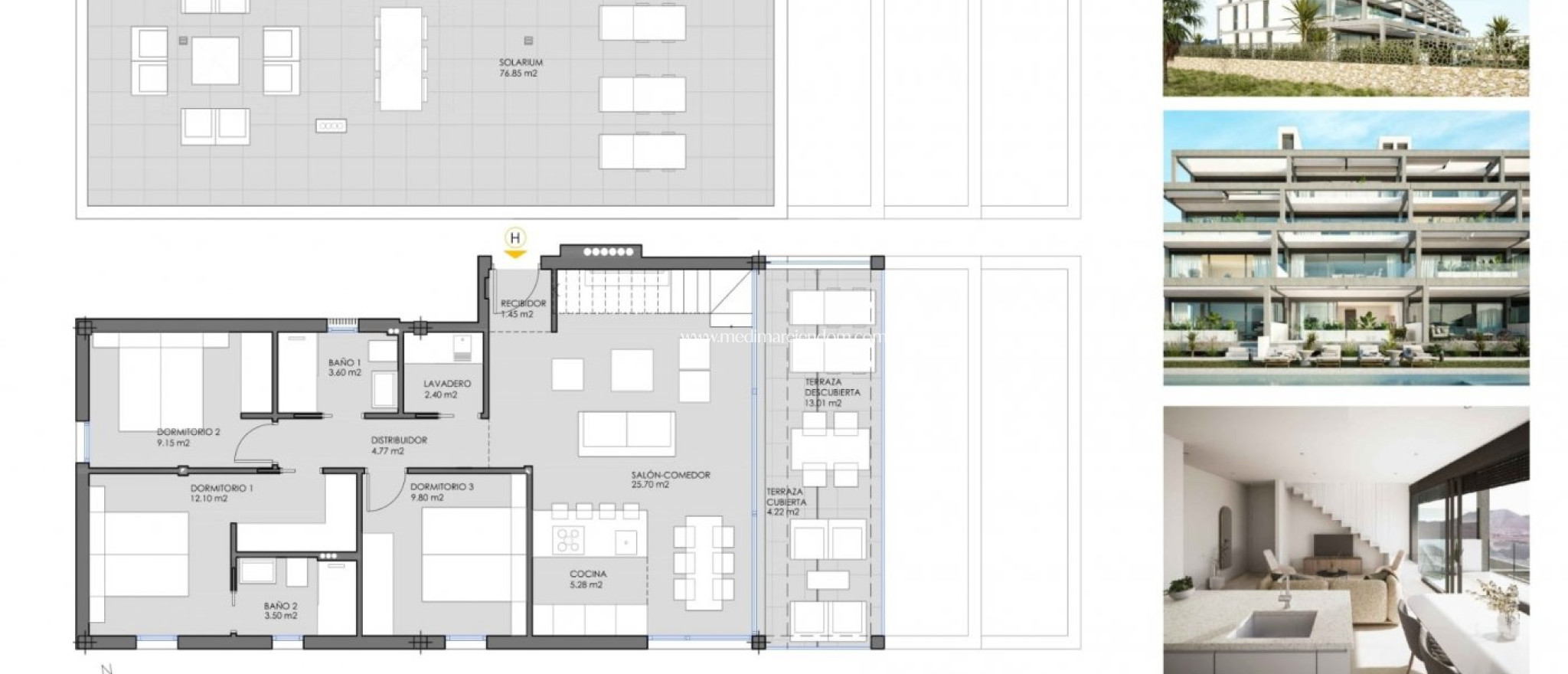 Nieuw gebouw - Penthouse - Cartagena - Mar De Cristal