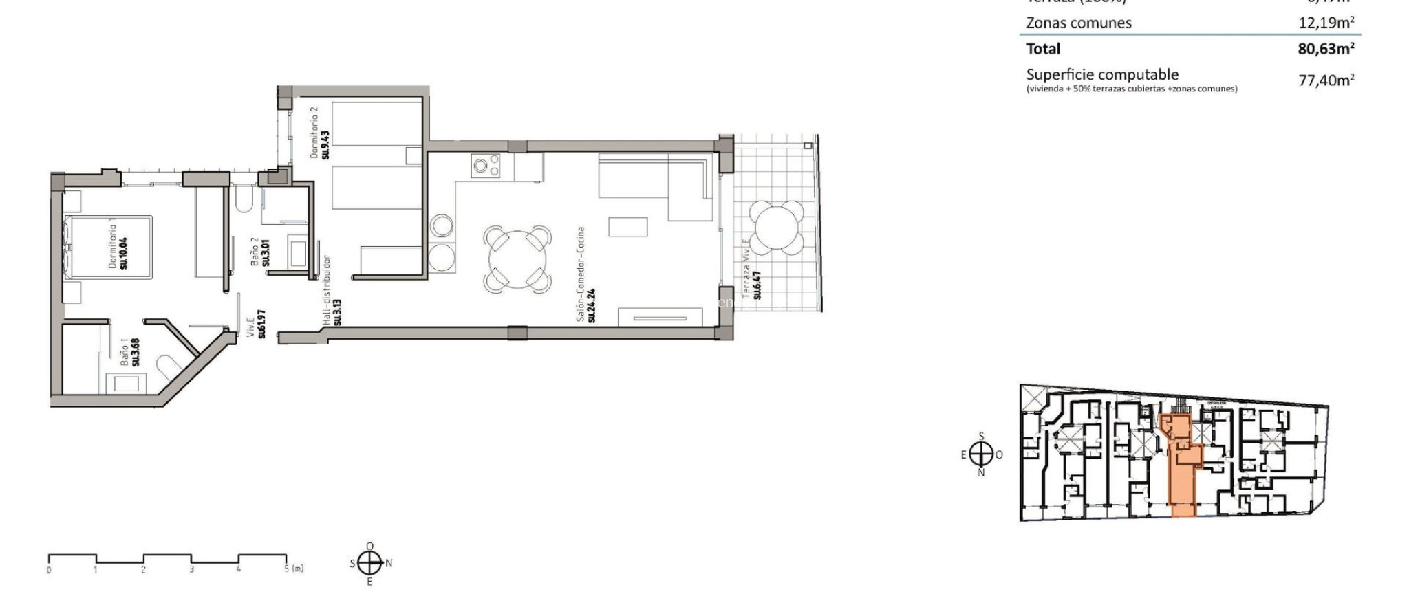 Nieuw gebouw - Penthouse - Guardamar del Segura - Pueblo