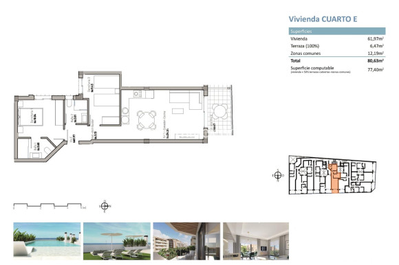 Nieuw gebouw - Penthouse - Guardamar del Segura - Pueblo