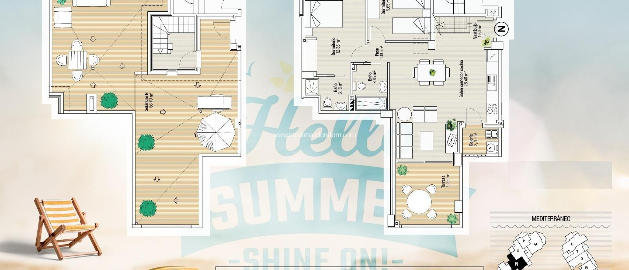 Nieuw gebouw - Penthouse - La Manga del Mar Menor - La Manga