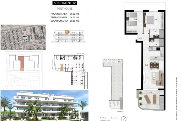 Nieuw gebouw - Penthouse - Orihuela Costa - Lomas De Cabo Roig
