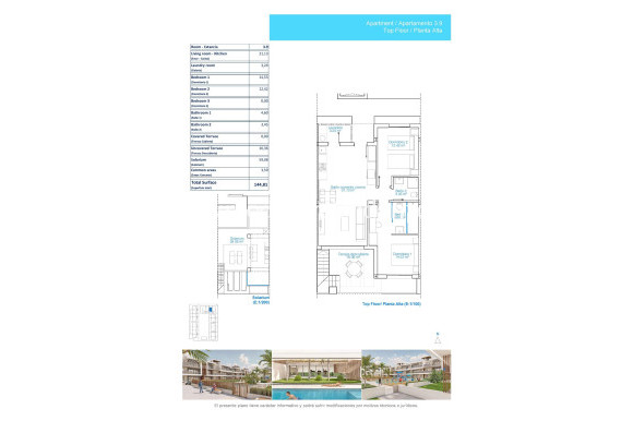 Nieuw gebouw - Penthouse - Pilar de la Horadada - La Torre De La Horadada
