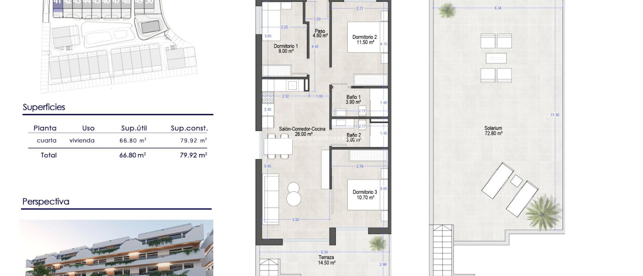 Nieuw gebouw - Penthouse - San Javier - Santiago De La Ribera