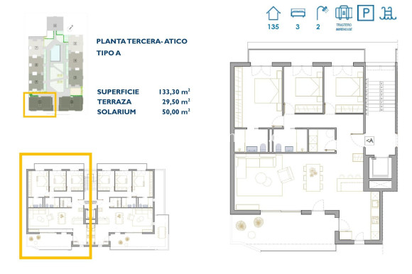 Nieuw gebouw - Penthouse - San Pedro del Pinatar - Pueblo