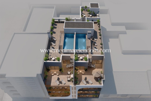 Nieuw gebouw - Penthouse - Torrevieja - Centro