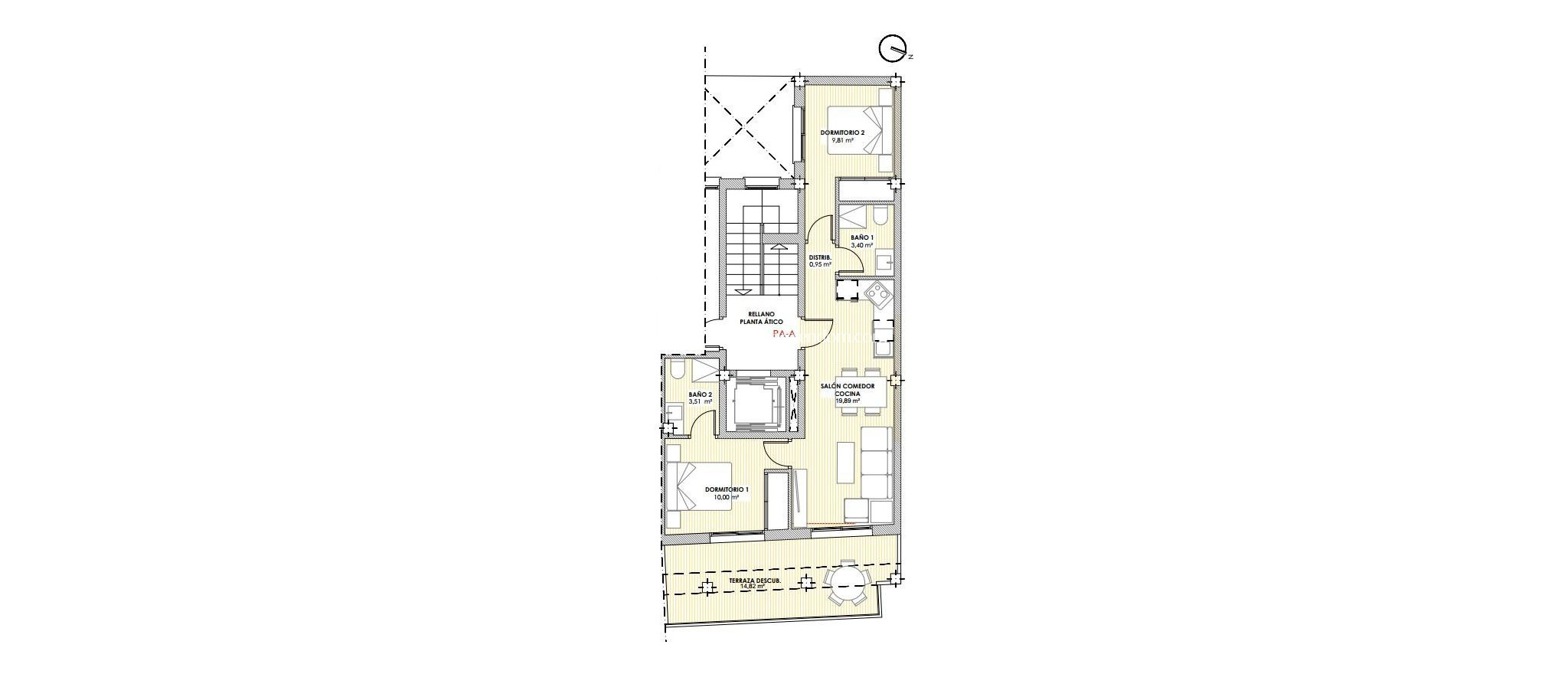 Nieuw gebouw - Penthouse - Torrevieja - Centro