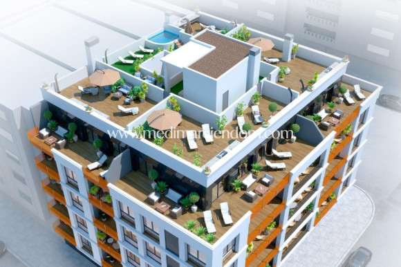 Nieuw gebouw - Penthouse - Torrevieja - Parque de las Naciones
