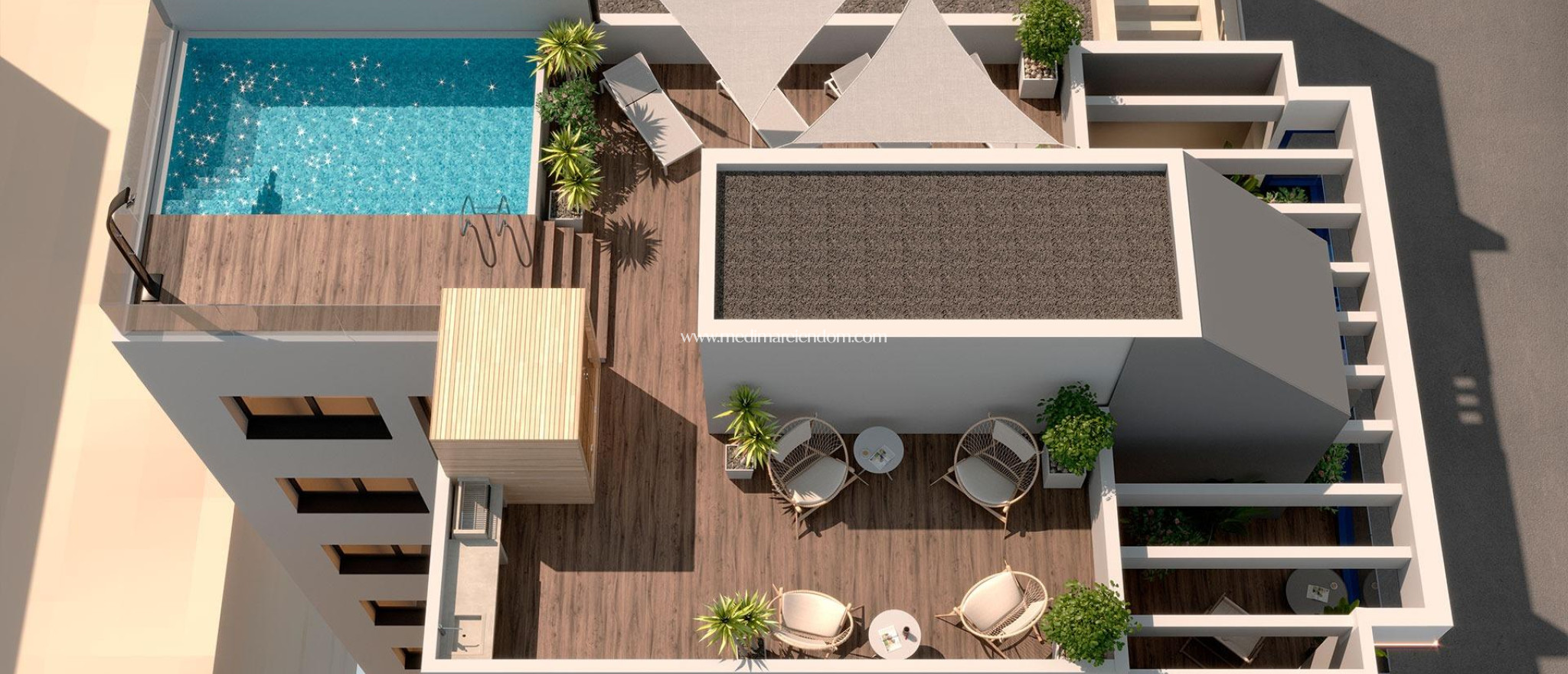 Nieuw gebouw - Penthouse - Torrevieja - Playa del Acequión