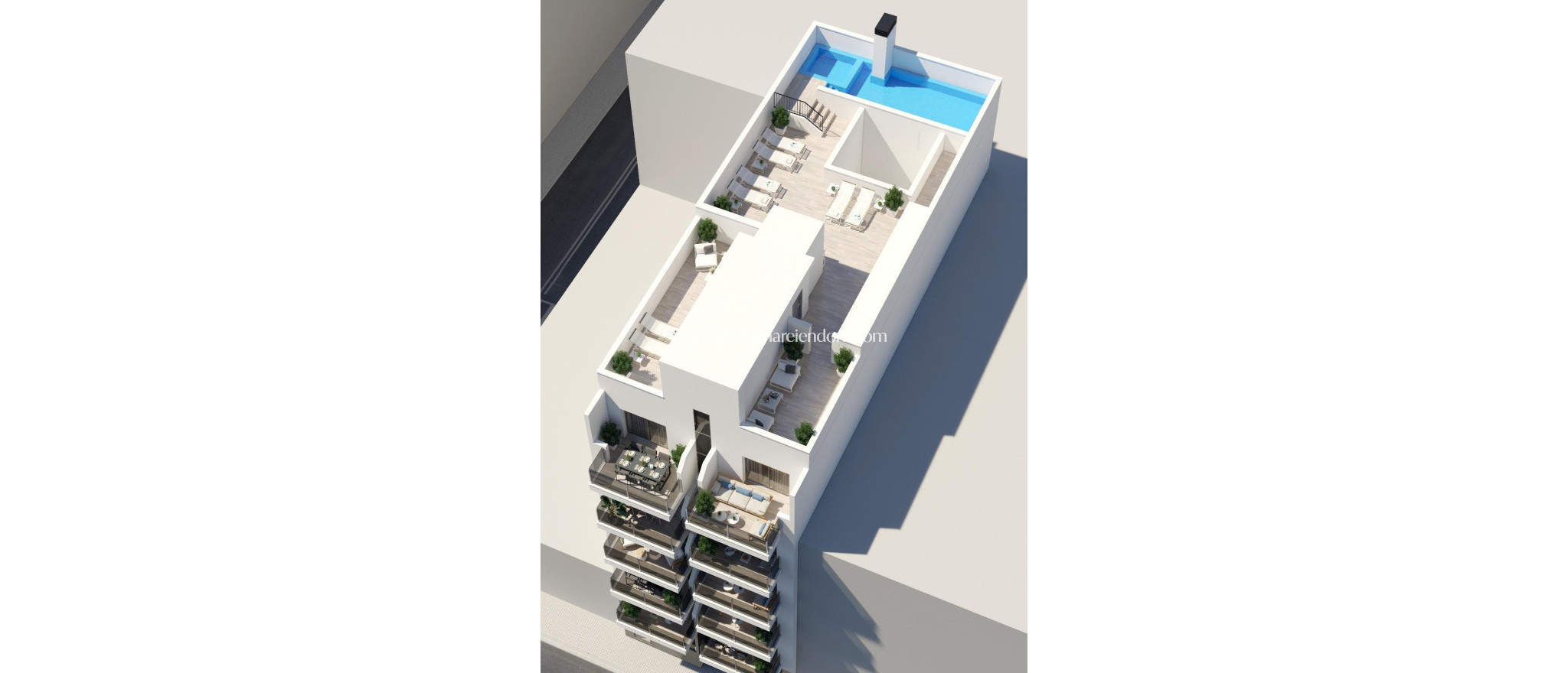 Nieuw gebouw - Penthouse - Torrevieja - Playa Del Cura