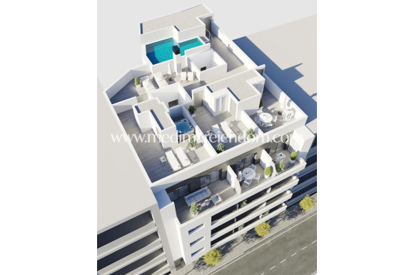 Nieuw gebouw - Penthouse - Torrevieja