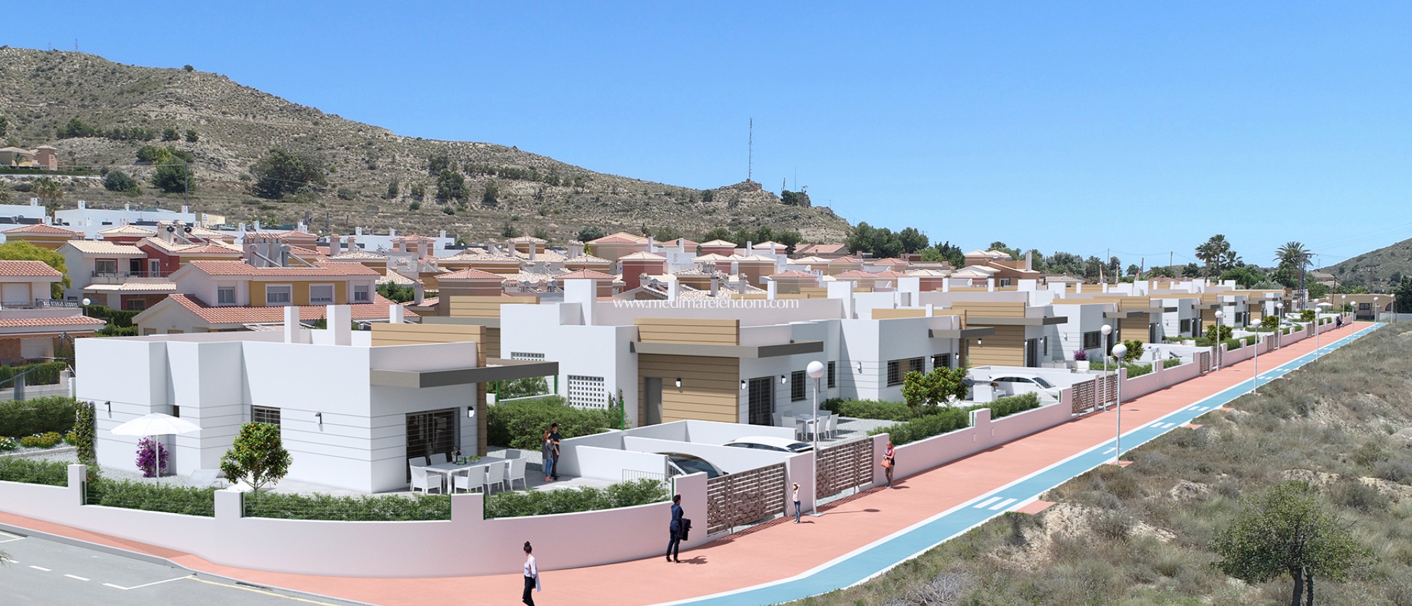 Nieuw gebouw - Rijtjeshuis - El Campello
