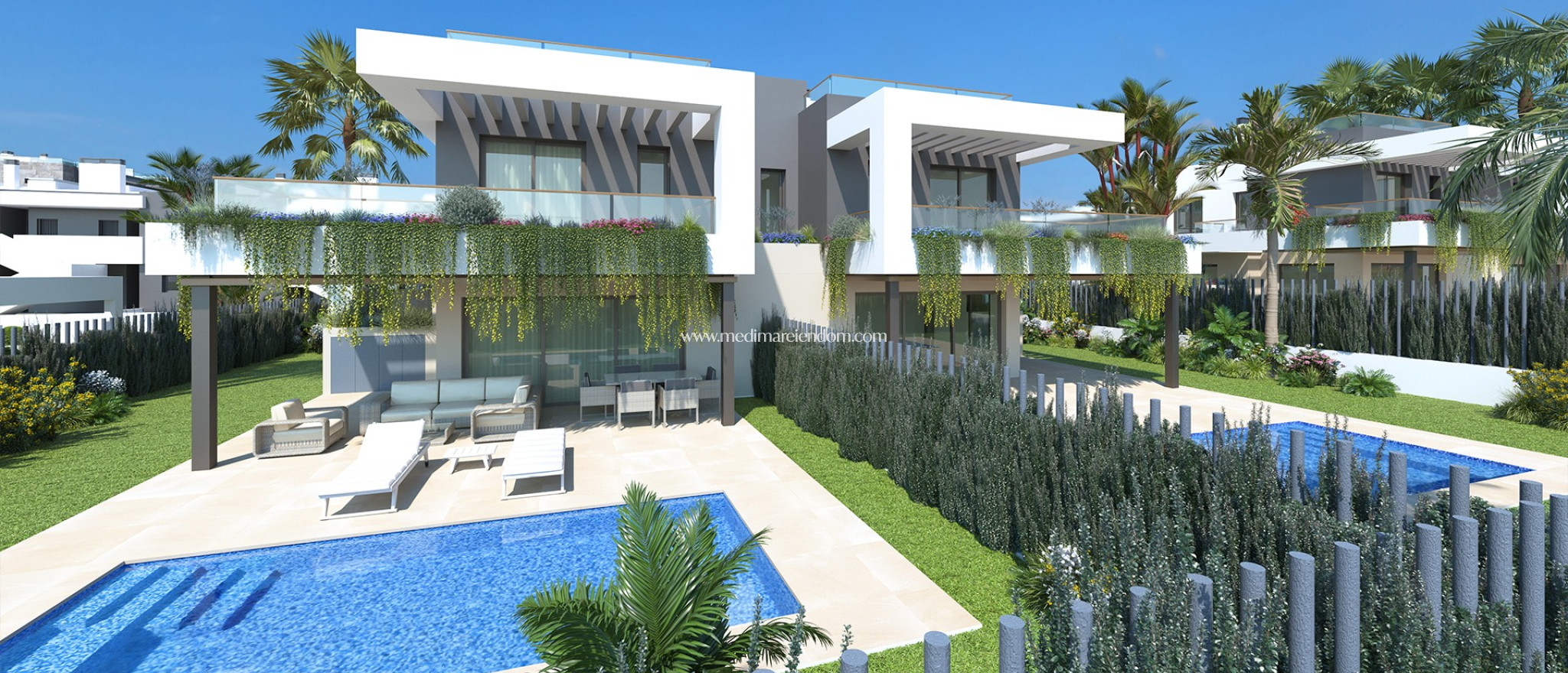 Nieuw gebouw - Rijtjeshuis - Torrevieja