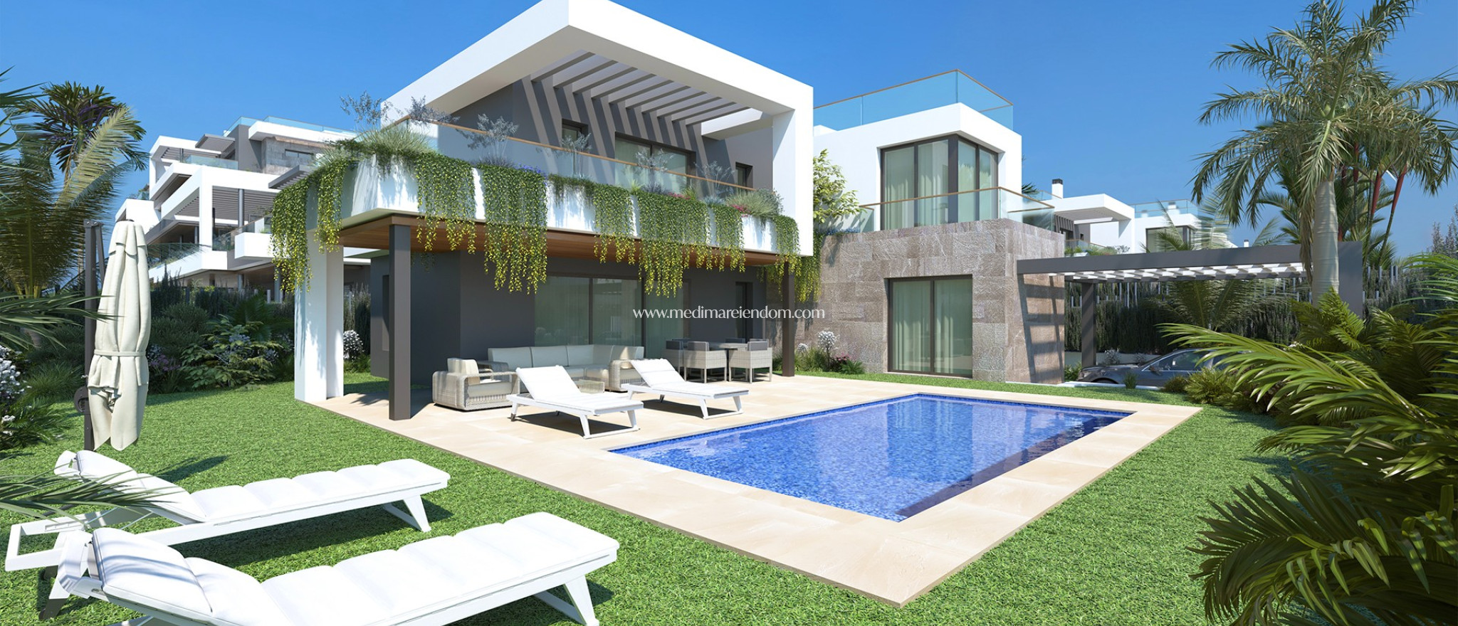 Nieuw gebouw - Rijtjeshuis - Torrevieja