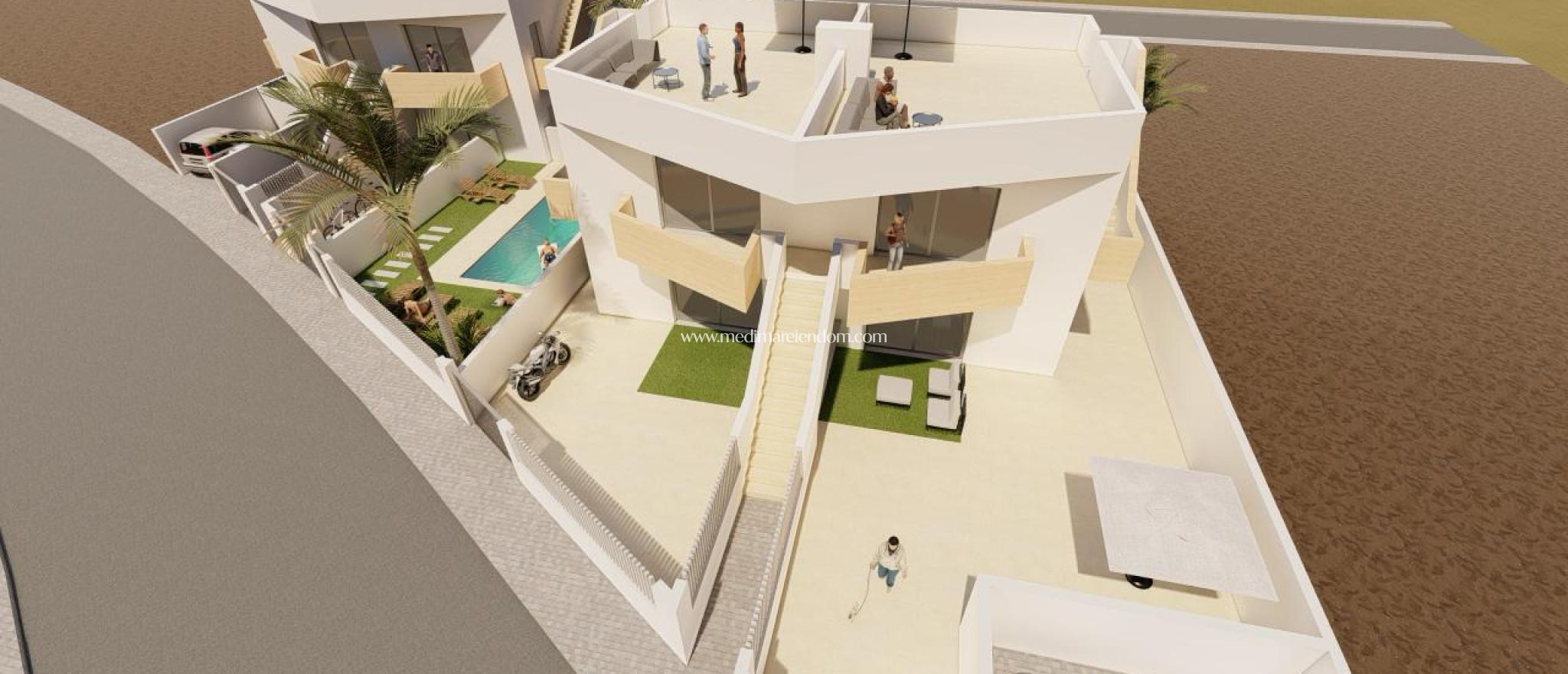 Nieuw gebouw - Terrasvormig - Mazarron - Mazarrón
